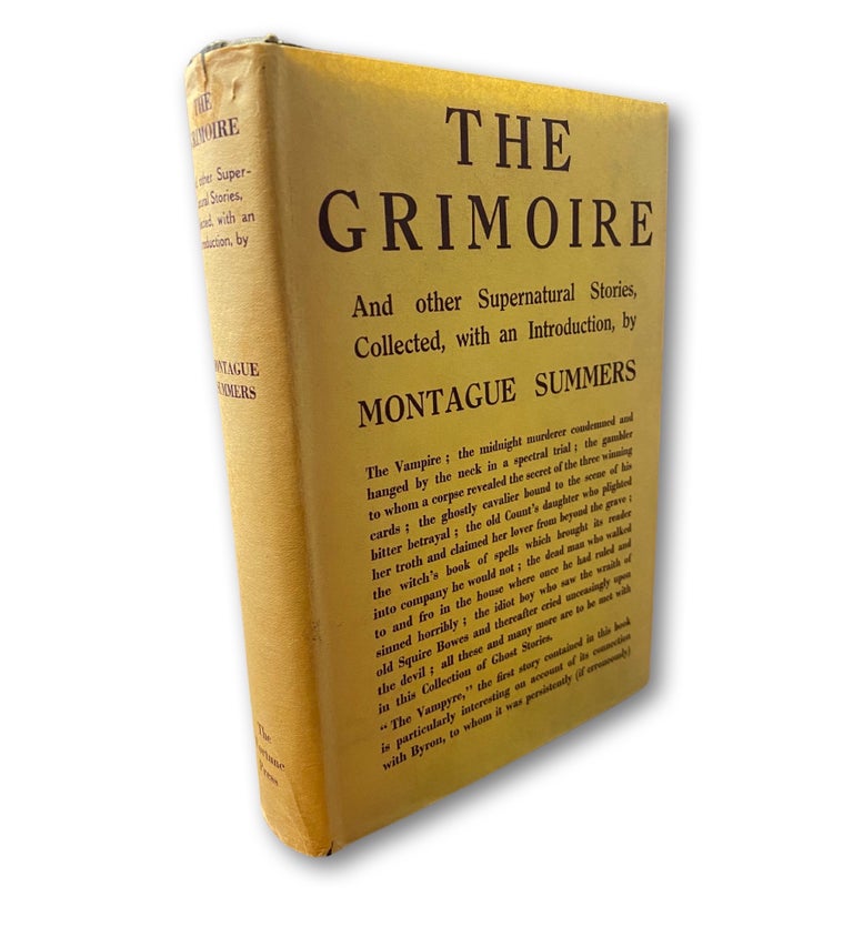 Item #210751 The Grimoire. Montague Summers.