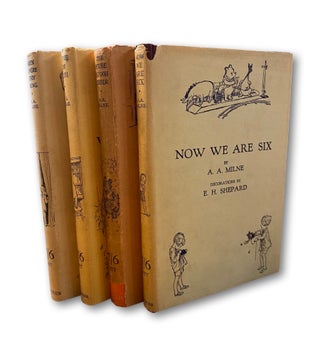 Item #212573 When We Were Very Young; Winnie The Pooh; Now We Are Six; and, The House At Pooh...