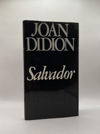 Item #220976 Salvador. Joan Didion