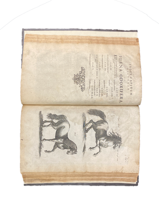 Historiae Naturalis de Quadrupedibus; Historiae Naturalis de Piscibus et Cetis; Historiae Naturalis de Exanguibus Aquaticis (all bound in one)