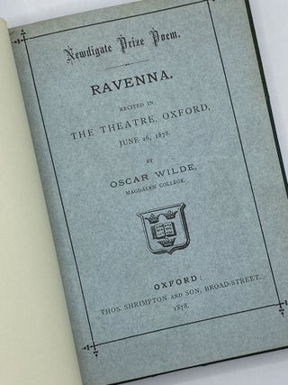 Ravenna. Recited in the Theatre, Oxford, June 26, 1878.