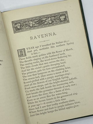 Ravenna. Recited in the Theatre, Oxford, June 26, 1878.