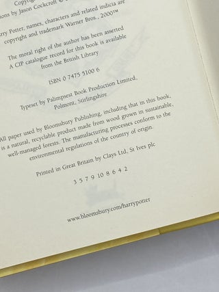 Harry Potter and the Order of the Phoenix.