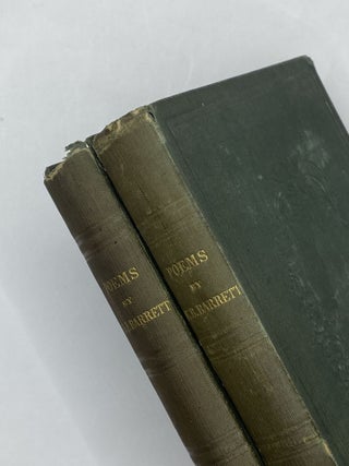 Item #235241 Poems. Elizabeth Barrett Barrett, i e. Elizabeth Barrett Browning