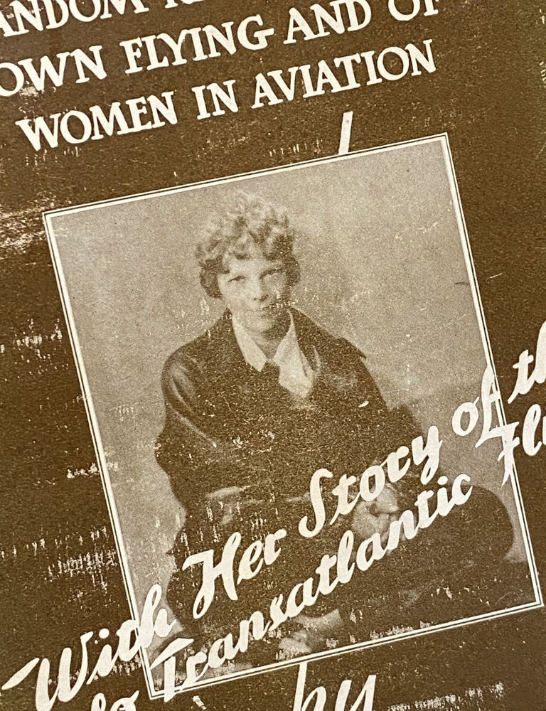 Item #235604 The Fun of It. Amelia Earhart.