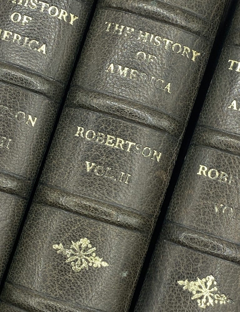 Item #236129 The History of America [FOUR VOLUMES]. Williams Robertson.