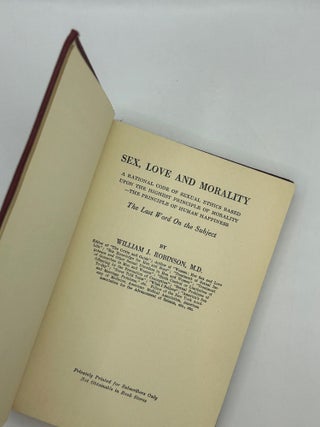 Sex, Love, and Morality